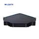 144 Fiber Breakout 1U Angled LC Patch Panel